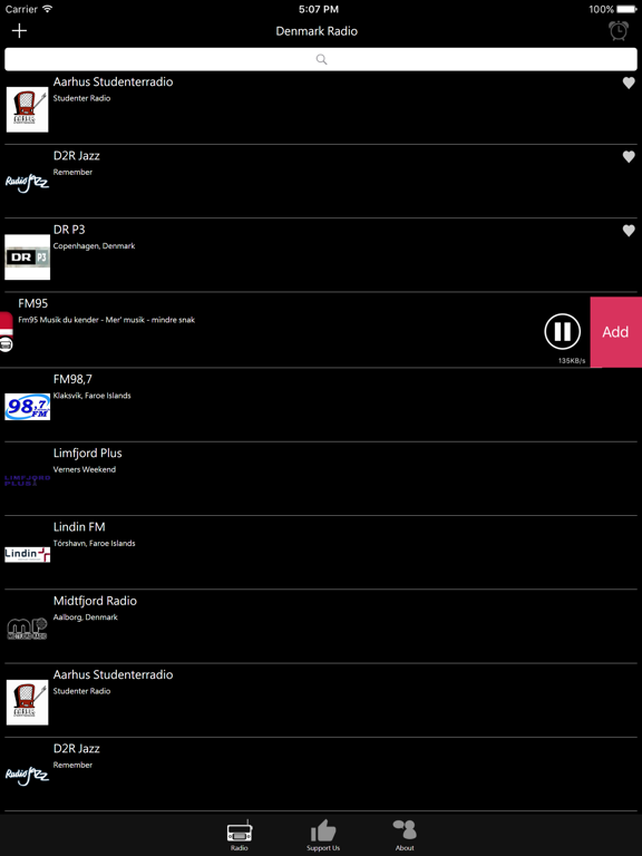 Danish Radio - Dansk Radio iPad screenshot 4 - Entertainment app