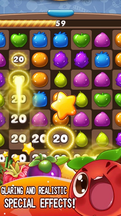 Girl Match Gummy Fruit