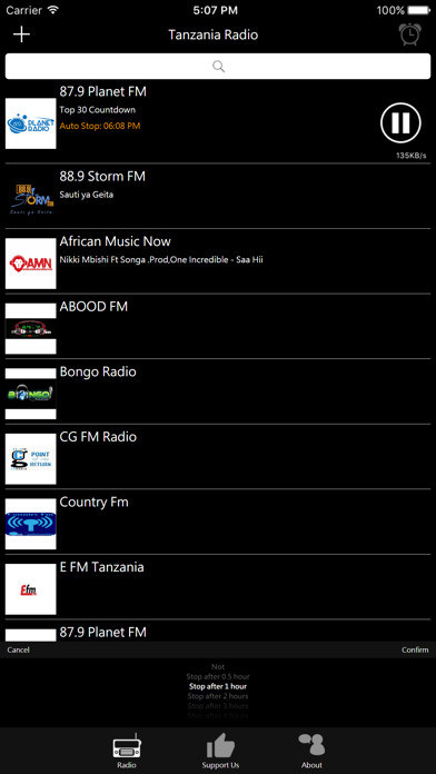 Tanzanian Radio iPhone screenshot 3 - Entertainment app