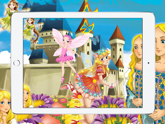 Screenshot #4 pour Solve Fairy & Princess Cartoon Coloring Book Kids