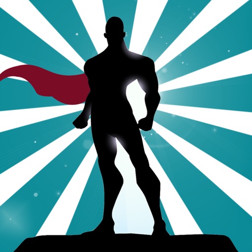 Superhero Photo Montage Booth Funny Pic Maker Game Icon