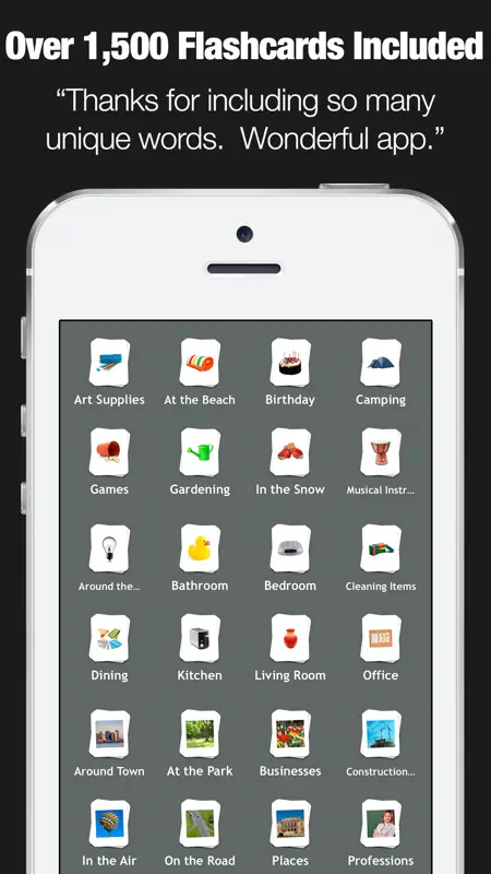 My First 1,000 Words - Flashcards and Kids Games screenshot 3 of 5