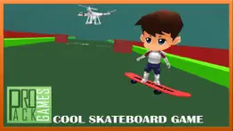 cool skateboard game for kids: drone skateboarding iphone screenshot 1