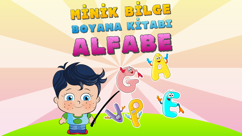 Alfabe Boyama Kitabı - Minik Bilge Türkçe Harfleri Boyayarak Öğreniyor - 1.0 - (iOS)