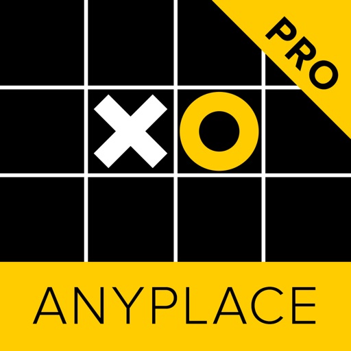 Anyplace Tic Tac Toe. Noughts & crosses game 5x5 Icon