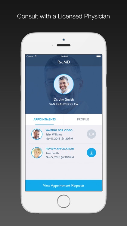 RecMD Medical Cannabis Doctor Consultations and Recommendations screenshot-3