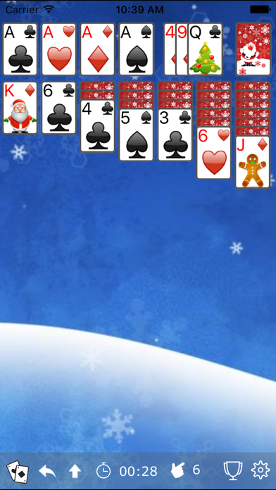 Screenshot #2 pour Solitaire For Christmas Free