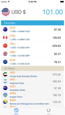 Currency Today - Global Currency Convertor Widgetのおすすめ画像4