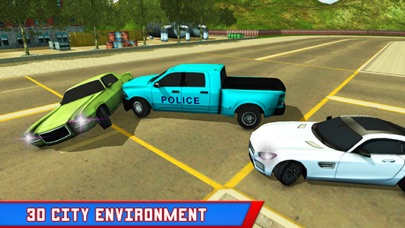 警察の車の運転警察の泥棒の追跡 - 警察の車のおすすめ画像3