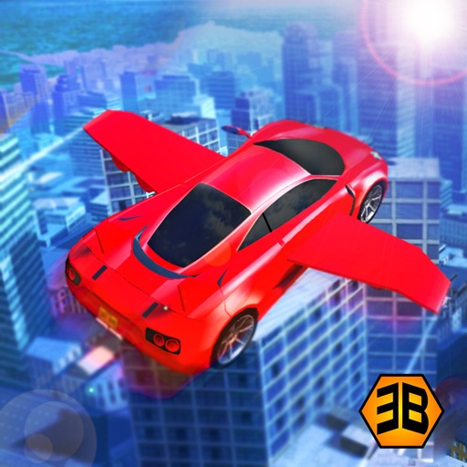 Sports Flying car Flight-Aeroplane Simulator 2017 icon