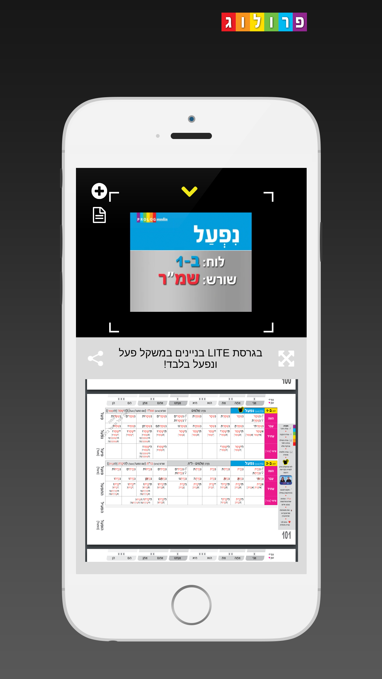 Hebrew Verbs & Conjugations, PROLOG (VOD)