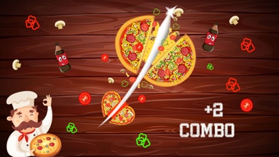 Screenshot #2 pour Pizza Ninja - Be Ninja & Cut pizza top free games