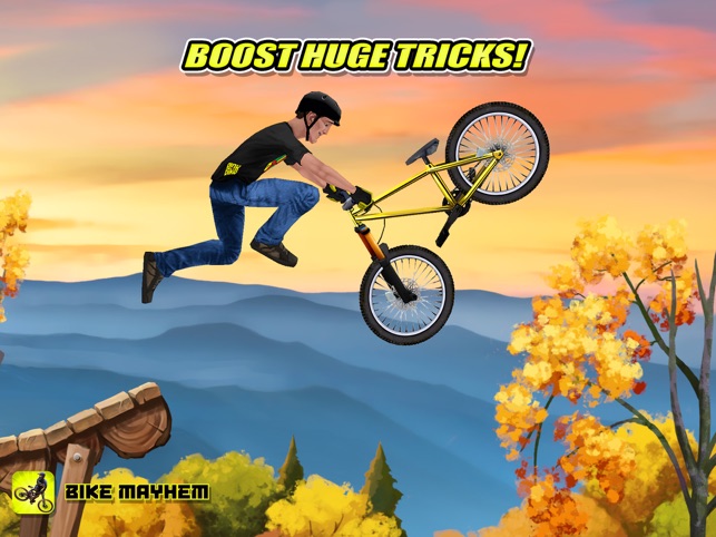 Bike Mayhem, game for IOS