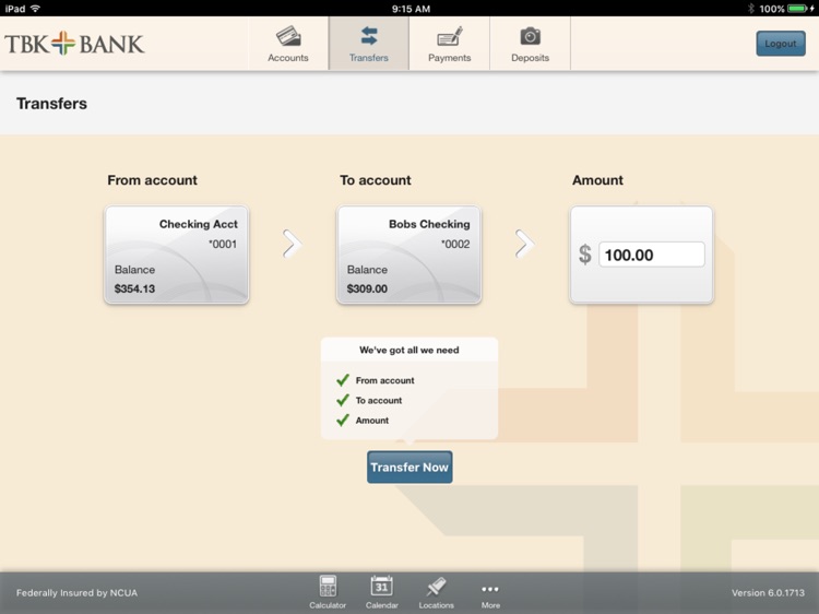 TBK Bank for iPad screenshot-3