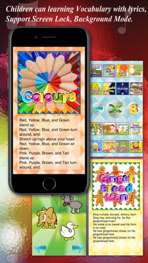 Kids Song Free - 160+ English Kids Song & Lyrics(圖2)-速報App