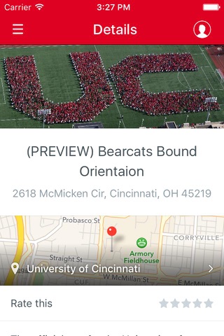 University of Cincinnati App screenshot 3
