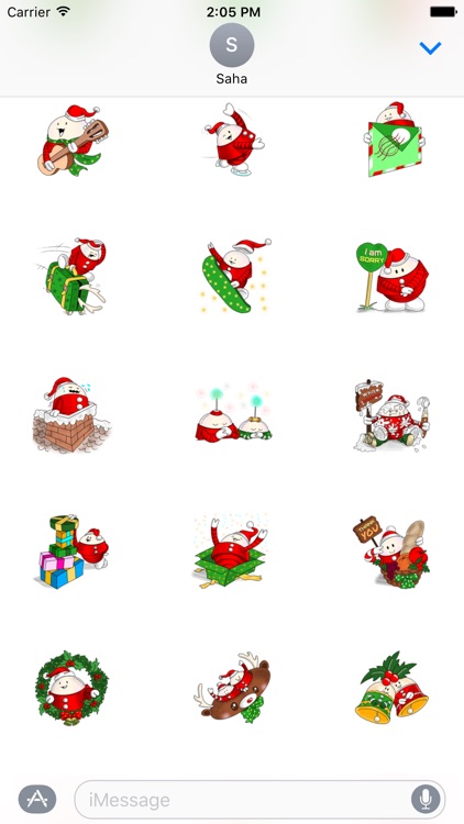 X'mas Stickers for iMessage