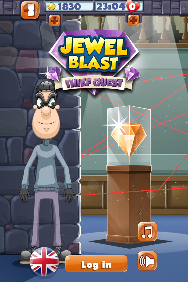 Jewel Blast Thief Quest Adventure – Match 3 Puzzle