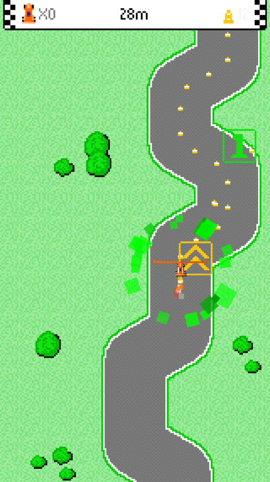 Pix Racer: fury pixel car drift racing game - 1.1 - (iOS)