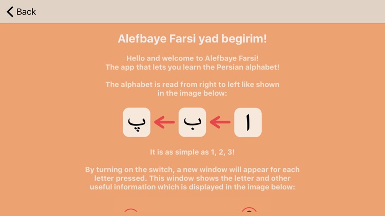 Persian Alphabet screenshot-3