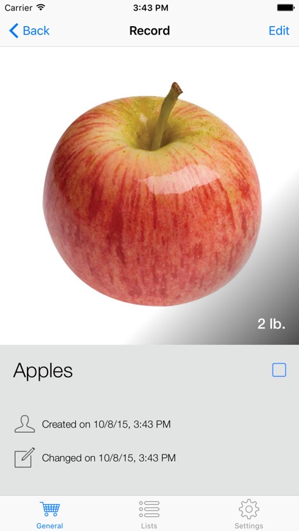 Grocery List - Free shopping list
