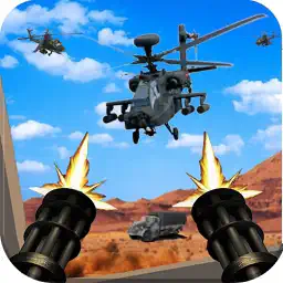 Gunship Helicopter Shoot War app icon