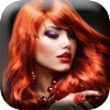 ヘアスタイル と かつら フォトフレーム - 髪型 画像加工 バーチャル ビューティーサロン - iPadアプリ