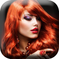 Hair.style and Color Change Cool Wig Picture Frames