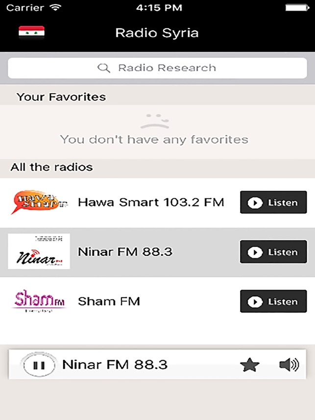 Radios Syria - Syrian Radio - راديو سوري on the App Store