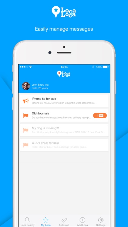 Loca Loca – Local Messenger screenshot-3