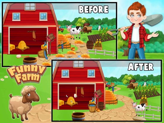 Screenshot #6 pour Messy Farm Cleanup Game