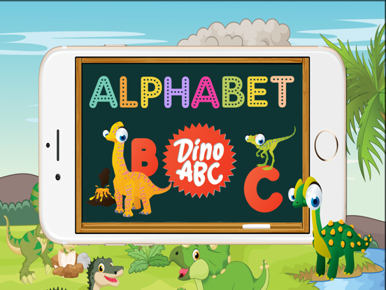 Screenshot #4 pour Abc dinosaur alphabet retracement flashcards pour