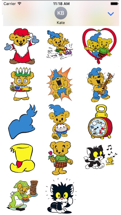 Bamse Stickers