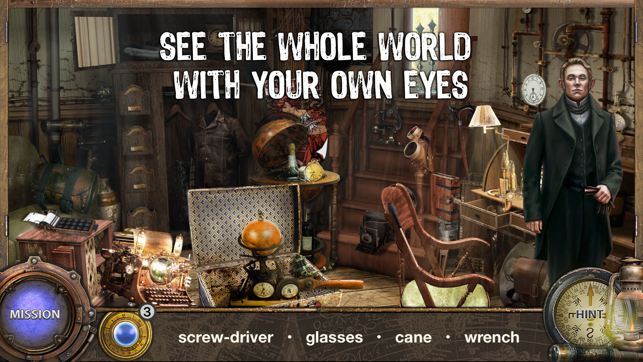 ‎Around The World in 80 Days - Hidden Object Games Screenshot