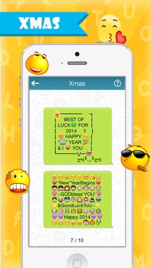 Emoji Life Keyboard -Emoticons(圖4)-速報App