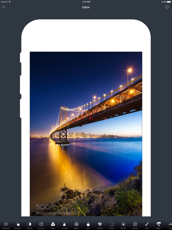 Screenshot #5 pour Enhance - Create beautiful images for your app