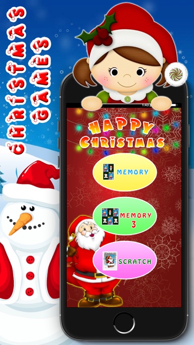 Screenshot #2 pour Kids santa Game - Christmas Party for Toddler