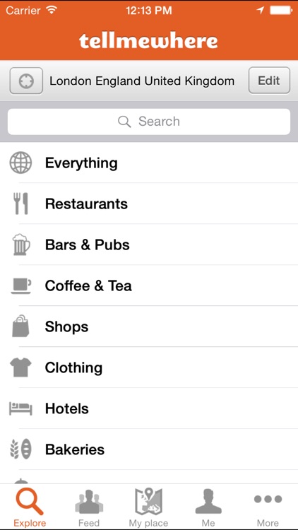 Tellmewhere : Restaurants Hotels Bars screenshot-4