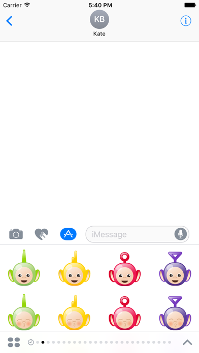 Screenshot #1 pour Teletubbies Emoji Sticker Pack