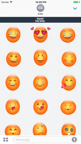 Game screenshot Animated Emoji Smileys hack