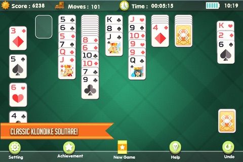 Klondike Solitaire:Card Games Classic screenshot 2