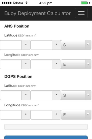 Buoy Deployment Calculator screenshot 2