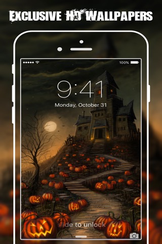 HD Halloween Wallpapers & Backgrounds Freeのおすすめ画像3