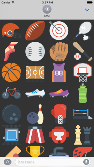 Sports Stickers - Fantasy Emojis for iMessage App(圖2)-速報App