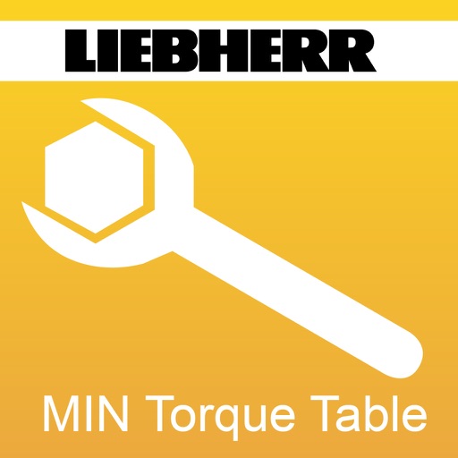 Liebherr Mining Torque Table iOS App