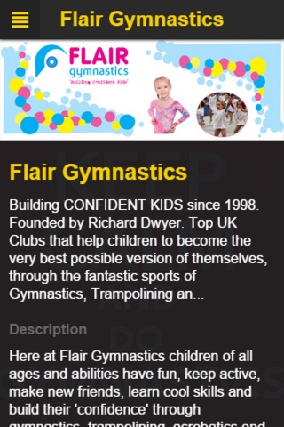 Flair Gymnastics screenshot 2