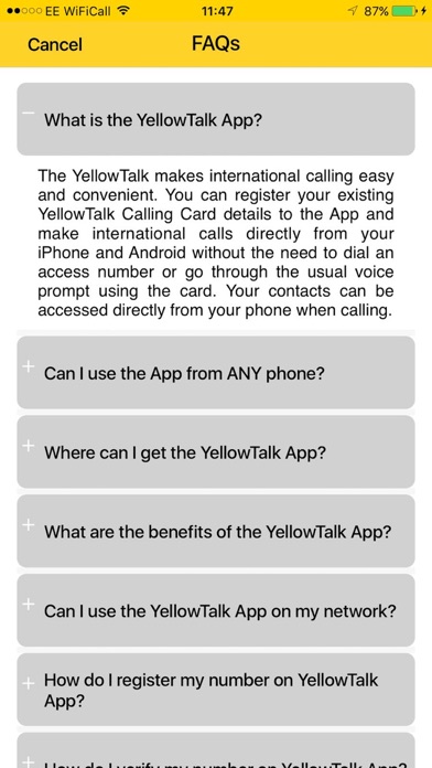 YellowTalk screenshot 4