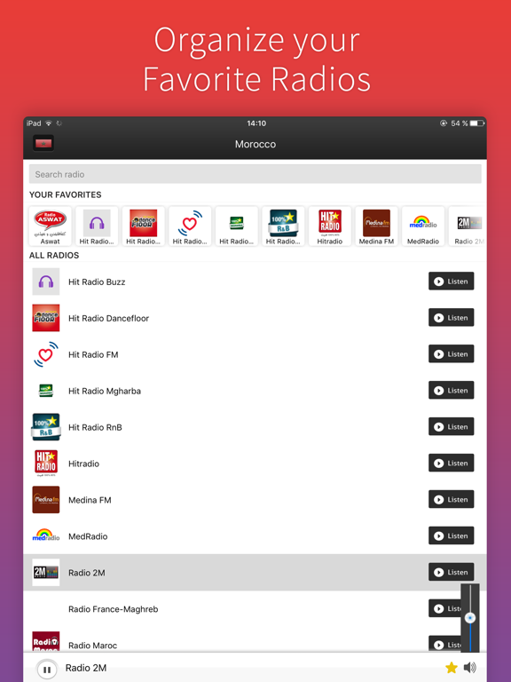 Screenshot #5 pour Radio Morocco - Radio Maroc - الإذاعة المغربية