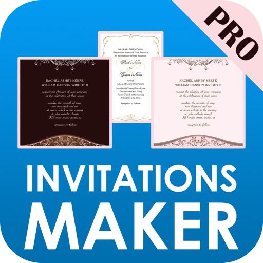 Invitations Maker Pro