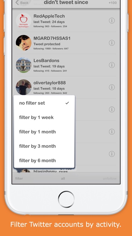 unfollow for Twitter - Ad free